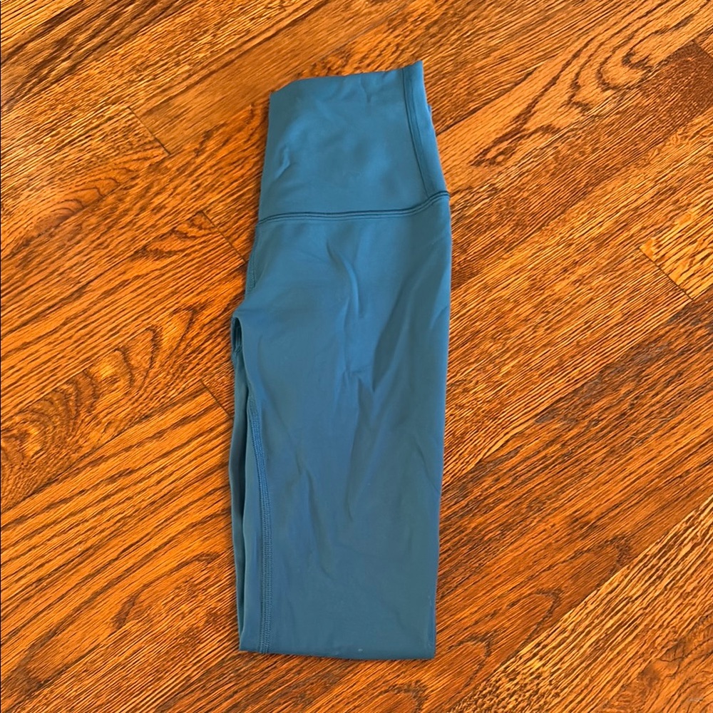 Teal Wunder Train Leggings